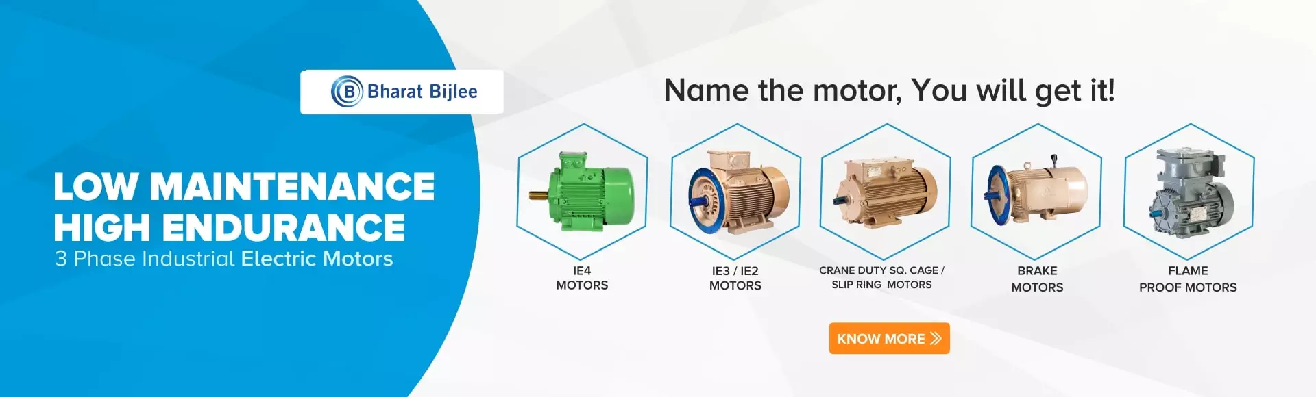 Electric Motor Dealer Crompton, Siemens, Bharat Bijalee & Havells